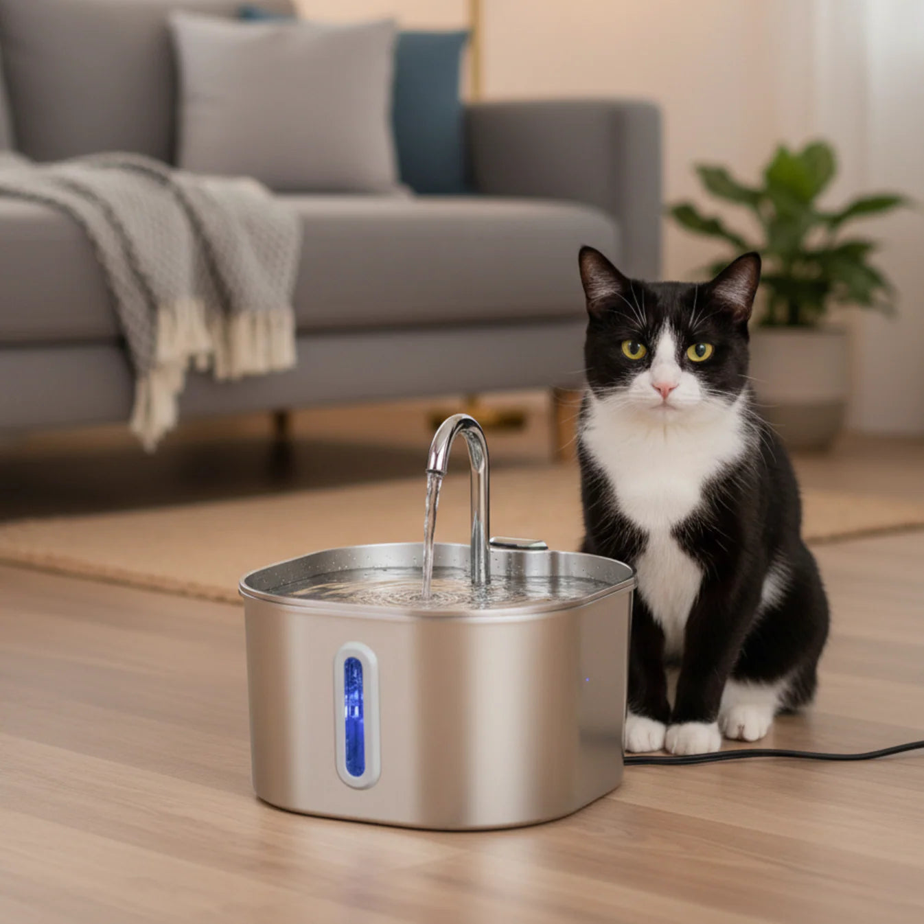 Protect your cat from dehydration and urinary emergencies with Purrify